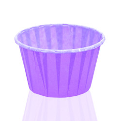 Паперова формочка з посиленим бортиком (Фіолетова), 45 х 45мм