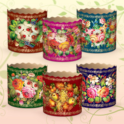 (90х85) Паперова форма для пасок 