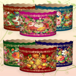 (134х95) Паперова форма для пасок 