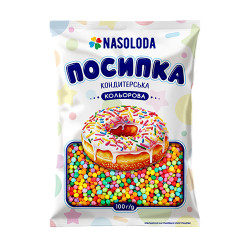 Посипка кондитерська горошок100г/60шт