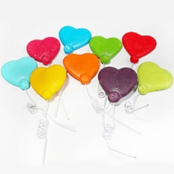 Святкові сердечка L40 * 35 мм (9шт) / 16шт