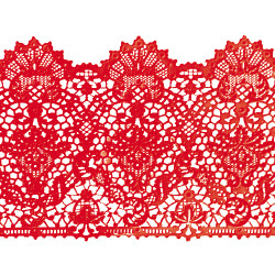 Мереживо № 8 Червоне Н-60 (3шт)