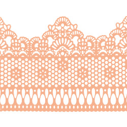 Мереживо № 3 Кремове Н-60 (3шт)