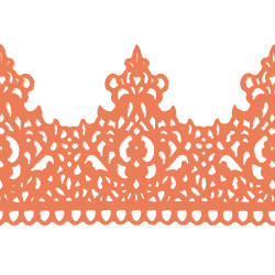 Мереживо № 5 Персиковое Н-60 (3шт)