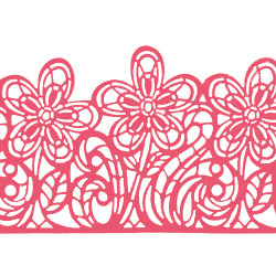 Мереживо № 4 Рожеве Н-60 (3шт)