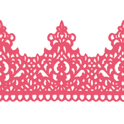 Мереживо № 5 Рожеве Н-60 (3шт)