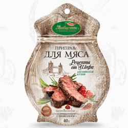 Приправа для м'яса без солі (ф / п) 40г / 20шт