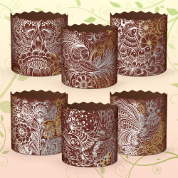 (90х85) Паперова форма для пасок 