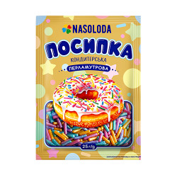 Посипка перламутрова паличка 25г