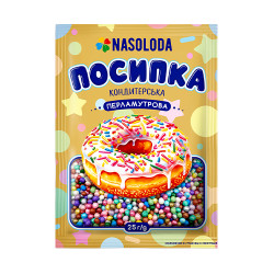 Посипка перламутрова горошок 25г