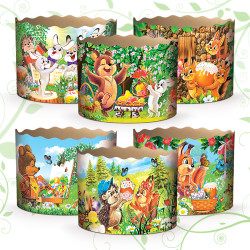 (110х85) Паперова форма для пасок 