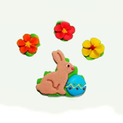 Заєць з барвінку / 48шт