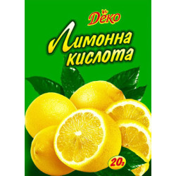 Лимонна кислота 20г / 160шт