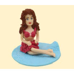 Кокетка в рожевому /12шт