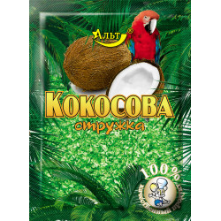 Кокосова стружка (Зелена) 25г / 200шт