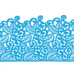 Мереживо №10 Блакитне Н-60 (3шт)