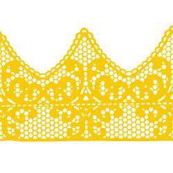 Мереживо № 2 Жовте Н-60 (3шт)