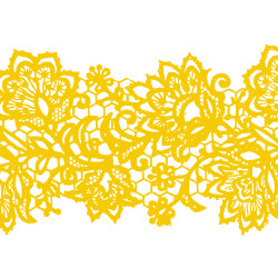 Мереживо № 7 Жовте Н-60 (3шт)