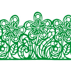 Мереживо № 4 Зелене Н-60 (3шт)