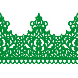 Мереживо № 5 Зелене Н-60 (3шт)