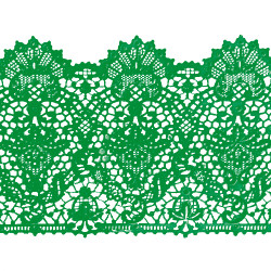 Мереживо № 8 Зелене Н-60 (3шт)