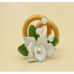 Обручки з орхідеєю 12шт / ящ
