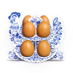 Декоративна підставка для яєць №8.1 