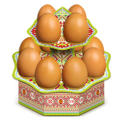 Декоративна підставка для яєць №12.1 