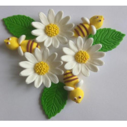 Ромашки і бджілки /46шт