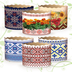 (110х85) Паперова форма для пасок 