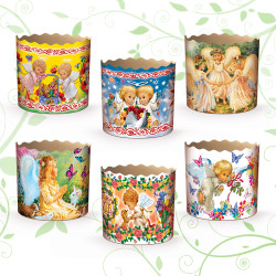 (70х65) Паперова форма для пасок 