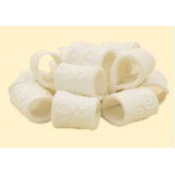 Бант об`ємний білий / 18шт