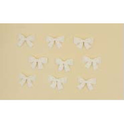 Бантики моно білі 30 * 35мм / 50шт