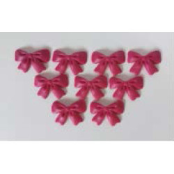 Бантики моно малінові 30 * 35мм / 50шт