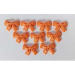 Бантики моно оранжеві 30 * 35мм / 50шт
