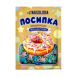 Посипка перламутрова фігурний мікс 25г