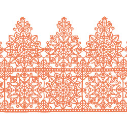 Мереживо №15 Персиковое Н-60 (3шт)