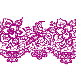 Мереживо №11 Сиреневое Н-60 (3шт)