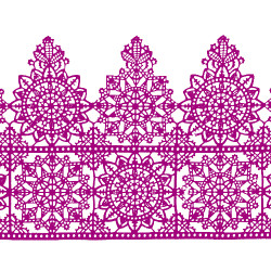 Мереживо №14 Сиреневое Н-60 (3шт)