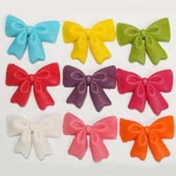 Бантики мікс 30 * 35мм (9 бантиків) / 46шт