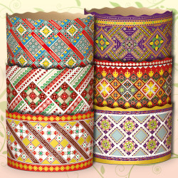 (155х115) Паперова форма для пасок 