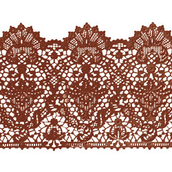 Мереживо № 8 Коричневе Н-60 (3шт)