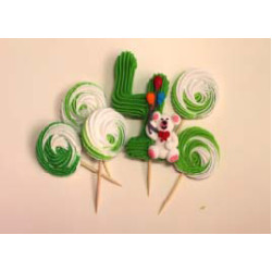 Цифра дитяча №4 / 16шт