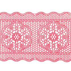 Мереживо № 9 Рожеве Н-60 (3шт)