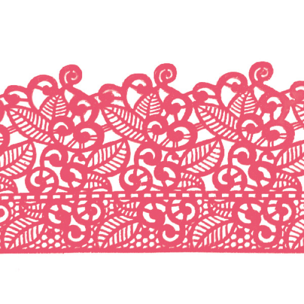 Мереживо №10 Рожеве Н-60 (3шт)