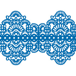 Мереживо № 6 Синє Н-60 (3шт)