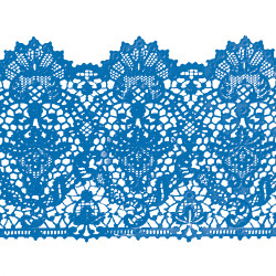 Мереживо № 8 Синє Н-60 (3шт)