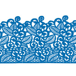 Мереживо №10 Синє Н-60 (3шт)