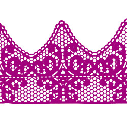 Мереживо № 2 Сиреневое Н-60 (3шт)