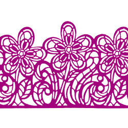 Мереживо № 4 Сиреневое Н-60 (3шт)